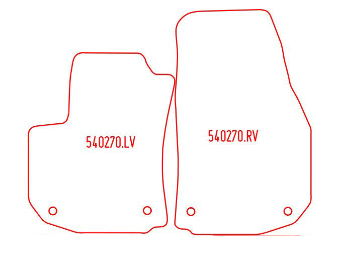 Automatten Opel Zafira B (2005-2011)