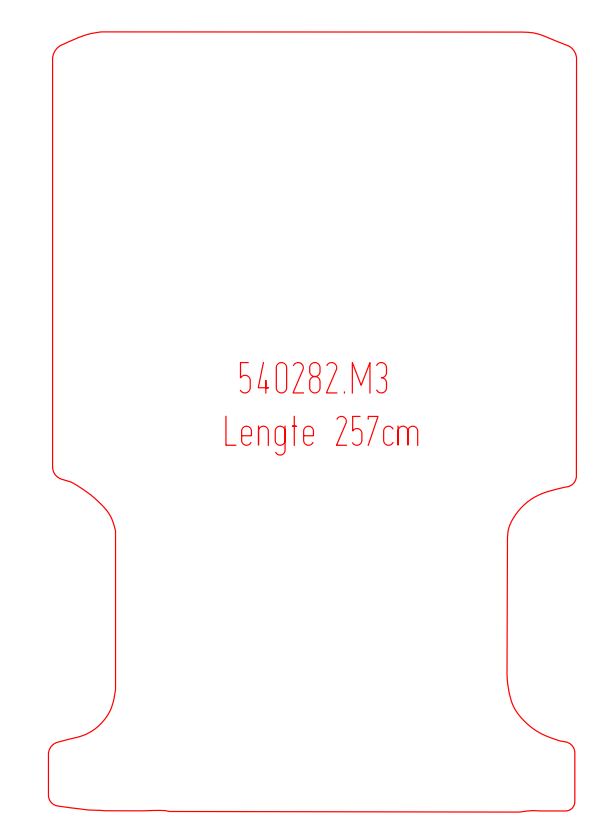 Laadvloermat Opel Movano (2004-2004)