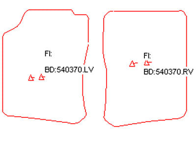 Automatten Opel Vectra B hatchback / Vectra B sedan / Vectra B Stationwagon stationwagon (1996-2002)