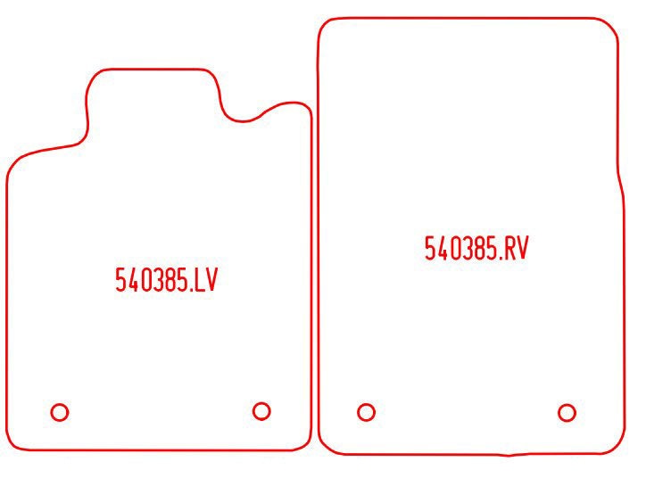 Automatten Opel Vectra C sedan / Vectra C stationwagon / Vectra C GTS hatchback (2003-2008)