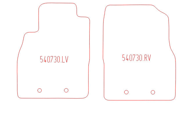 Automatten Opel Ampera (2011-2016)