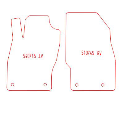 Automatten Opel Adam (2013-Heden)