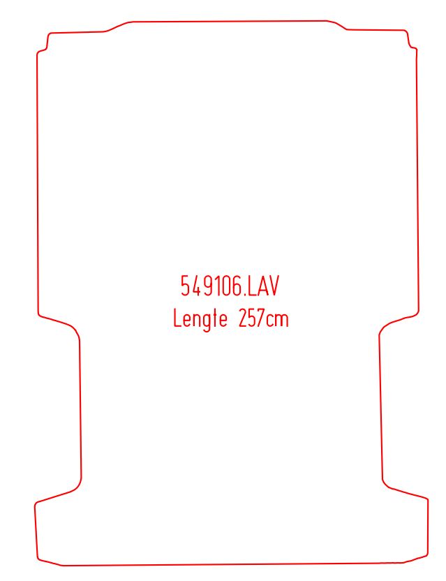 Laadvloermat Fiat Ducato (2006-Heden)