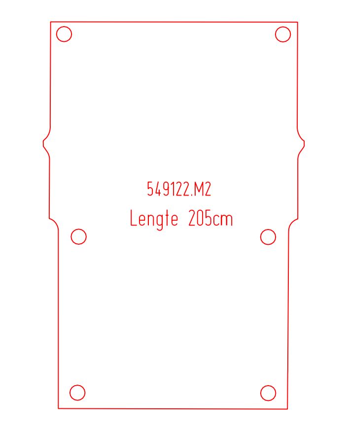Laadvloermat Fiat Doblo (2023-Heden)