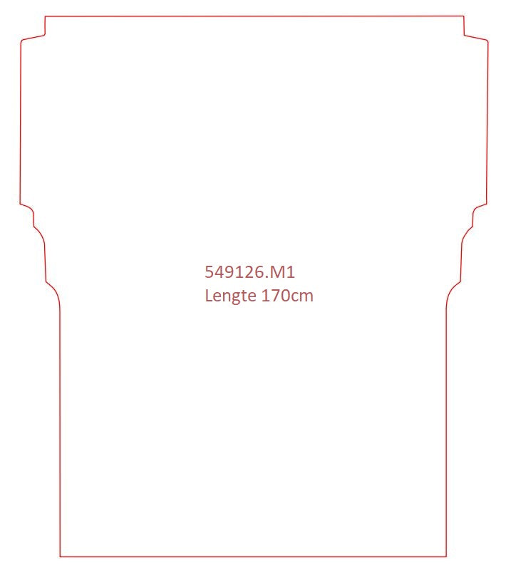 Laadvloermat Fiat Doblo (2023-Heden)