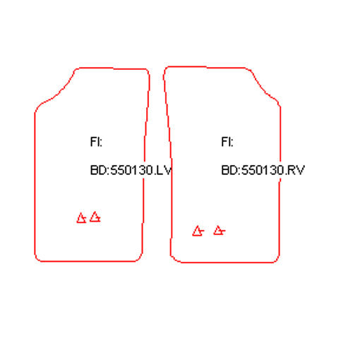 Automatten Peugeot 205 (1984-1998)