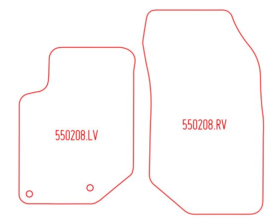 Automatten Citroen C4 hatchback / C4 X sedan (2022-Heden)