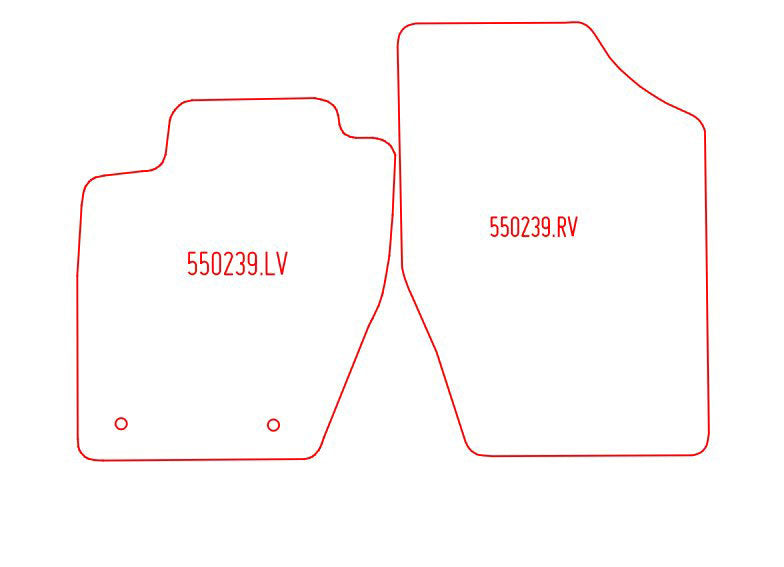 Automatten Peugeot 307 hatchback / 307 Break stationwagon (2002-2008)