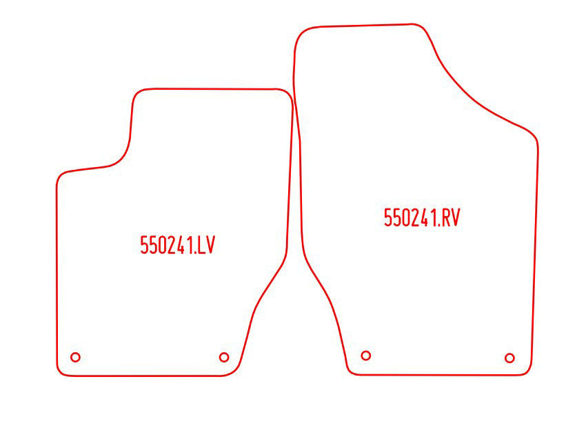 Automatten Peugeot 308 hatchback / 308 SW stationwagon (2008-2013)