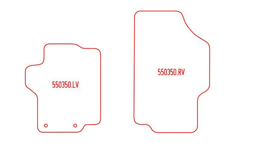 Automatten Peugeot 1007 (2005-2009)