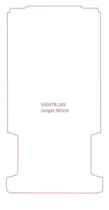 Laadvloermat Fiat Ducato (2006-Heden)