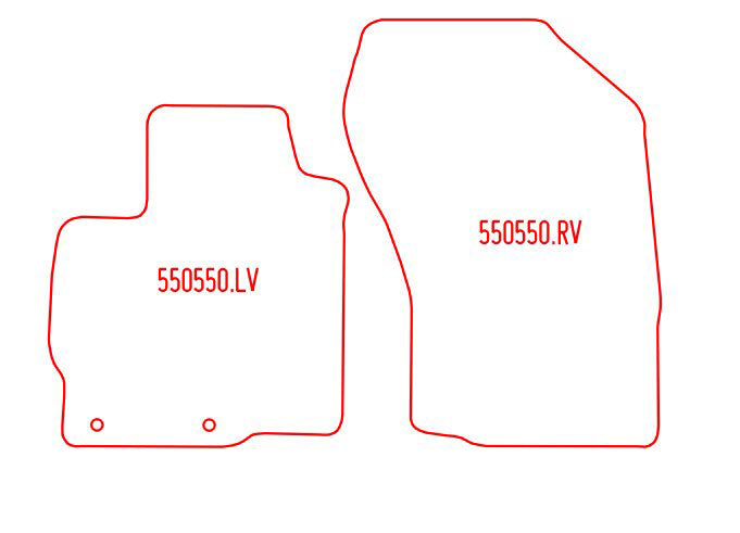 Automatten Peugeot 4007 (2007-2011)