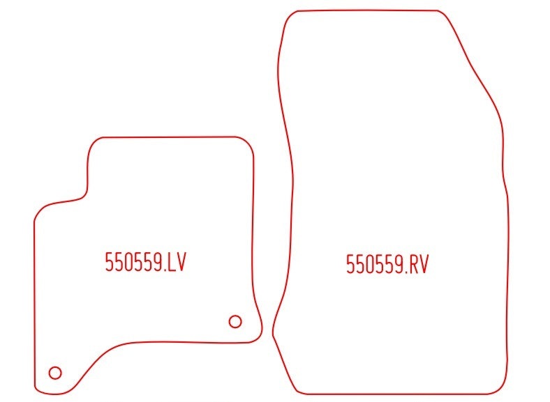 Automatten Opel Corsa F (2019-Heden)