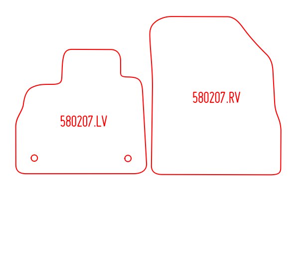 Automatten Renault Espace (2015-2023)