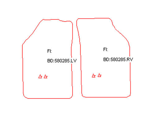 Automatten Nissan Kubistar (1997-2008)