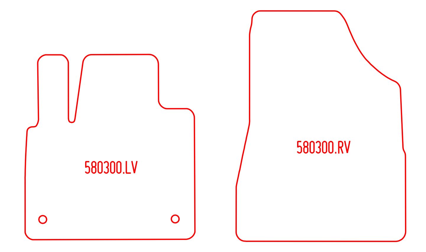 Automatten Nissan Townstar Combi (2021-Heden)