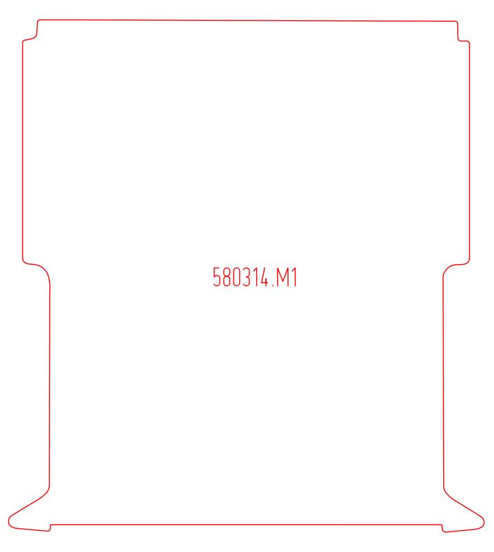 Laadvloermat Nissan NV250 (2019-Heden)