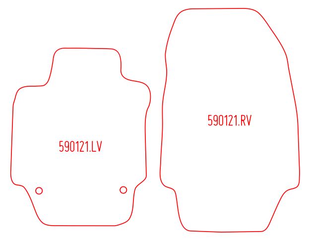 Automatten Renault Captur (2013-2019)