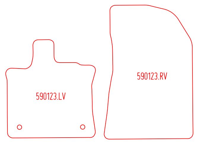 Automatten Mitsubishi ASX (2023-Heden)