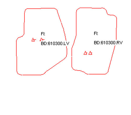 Automatten Saab 9-7X (2005-2008)