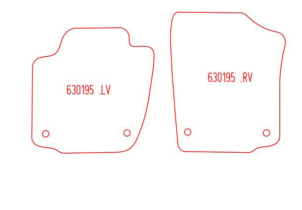 Automatten Seat Toledo (2013-2018)