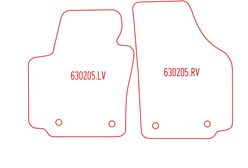 Automatten Seat Altea / Altea FreeTrack / Altea XL (2007-2008)