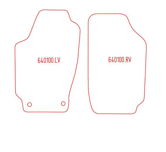 Automatten Skoda Fabia hatchback / Fabia sedan / Fabia stationwagon (2001-2007)