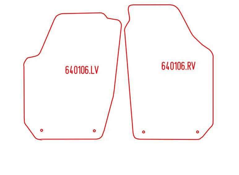 Automatten Skoda Fabia hatchback / Fabia stationwagon (2008-2014)