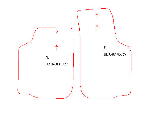 Automatten Skoda Octavia hatchback / Octavia stationwagon (1998-2004)