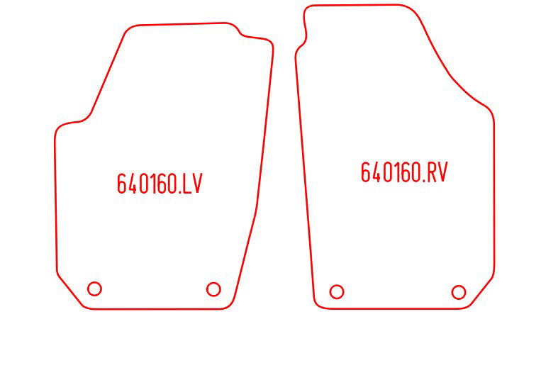 Automatten Skoda Roomster (2006-2016)