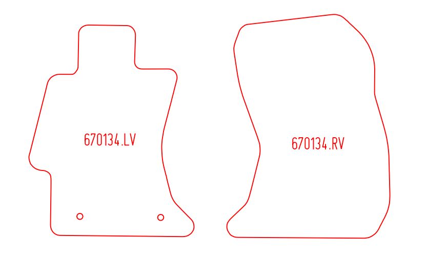 Automatten Subaru Levorg (2015-2021)