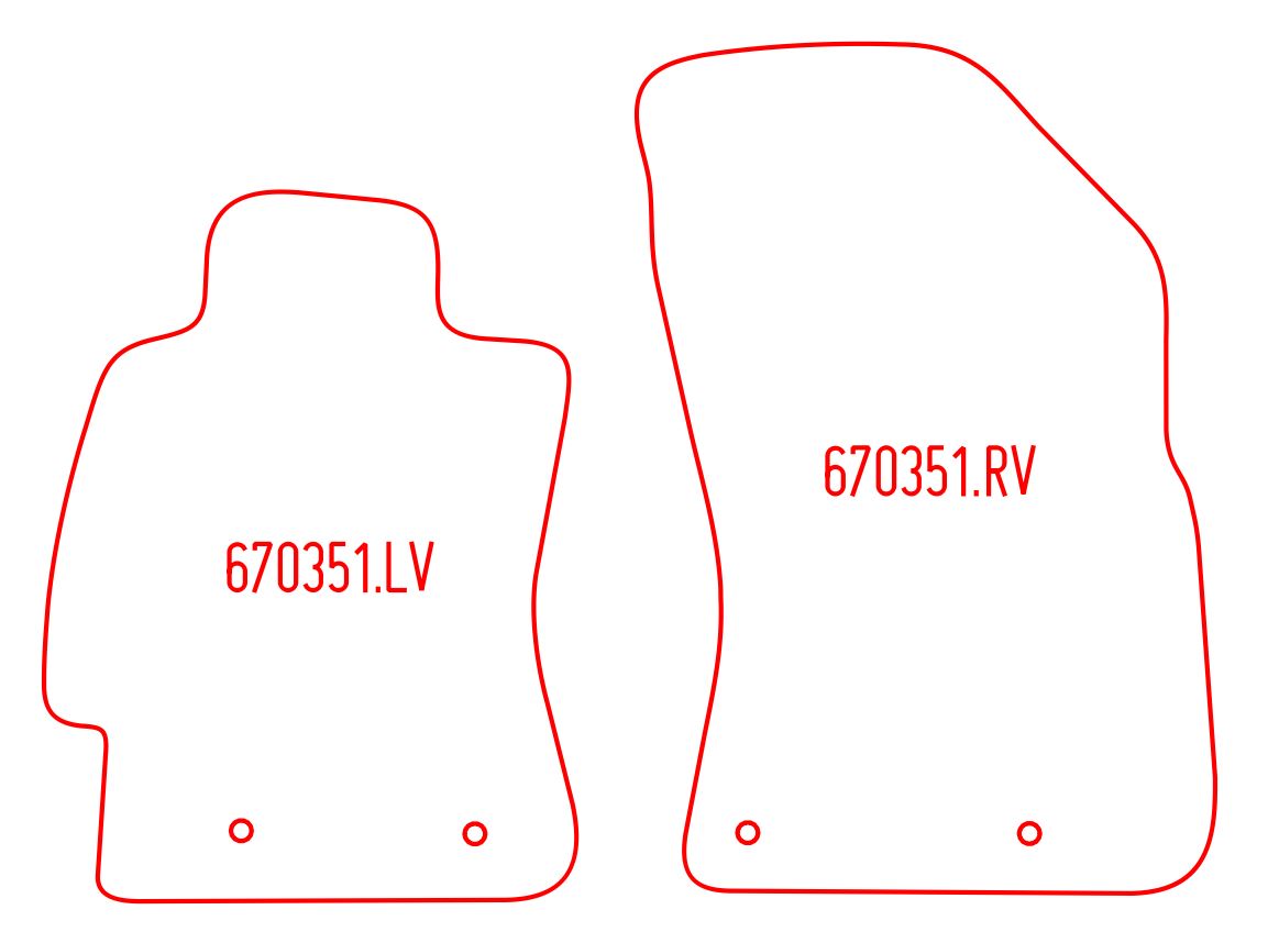 Automatten Subaru Outback (BS) (2015-2021)