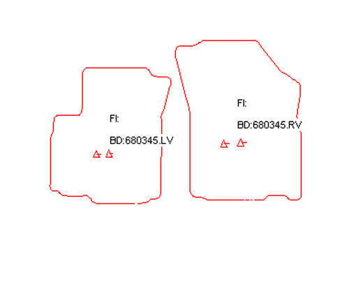 Automatten Suzuki SX4 sedan / SX4 terreinwagen (2010-2010)
