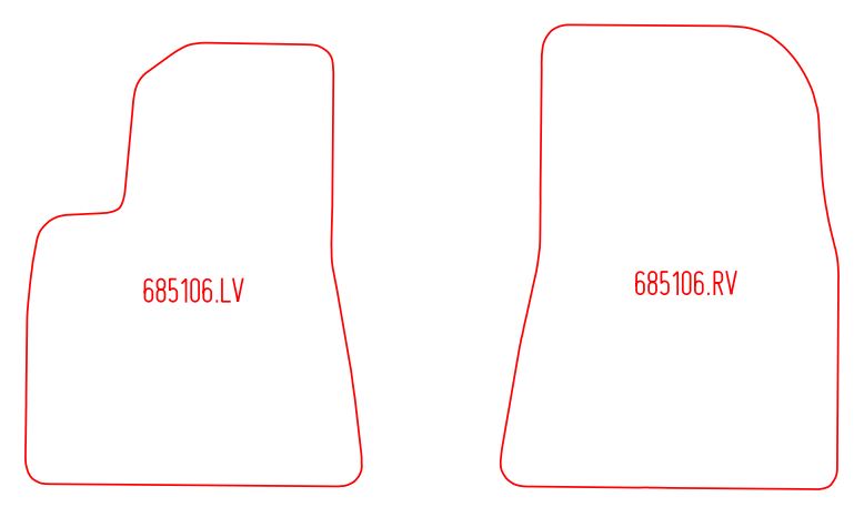 Automatten Tesla Model 3 (2017-Heden)