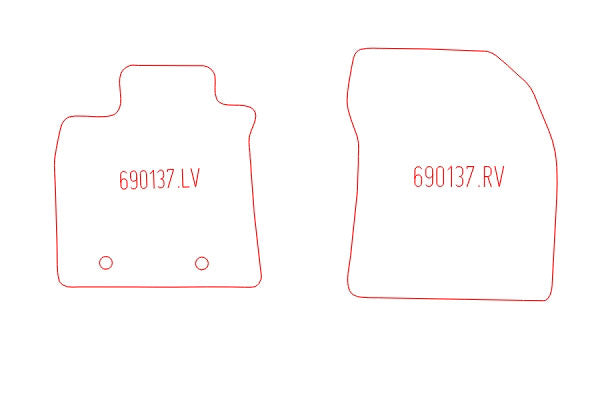 Automatten Toyota Avensis sedan / Avensis stationwagon (2009-2019)