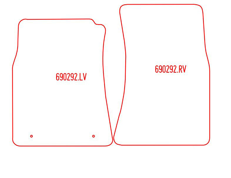 Automatten Toyota Hi-Lux (1987-2005)