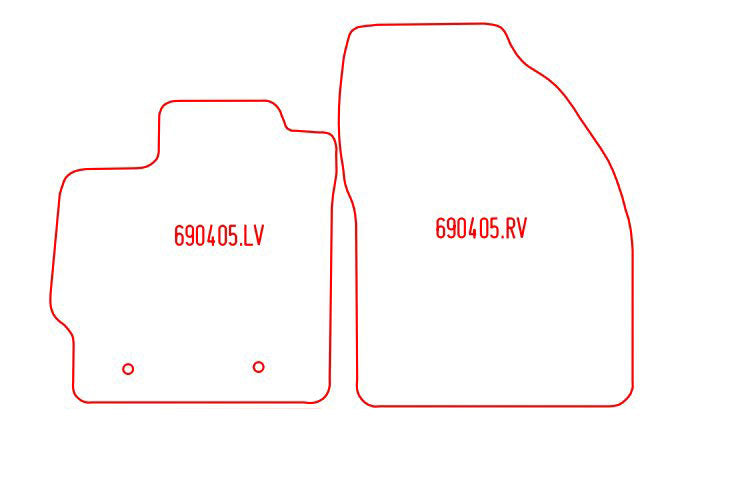 Automatten Toyota Prius (2009-2011)