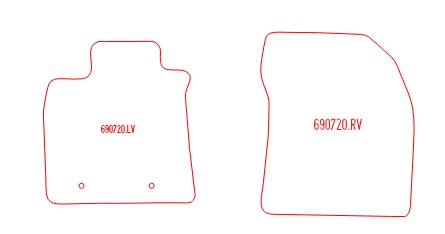 Automatten Toyota Avensis sedan / Avensis stationwagon (2009-2019)