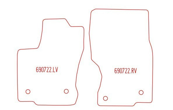 Automatten Toyota Land Cruiser 250 (2025-Heden)