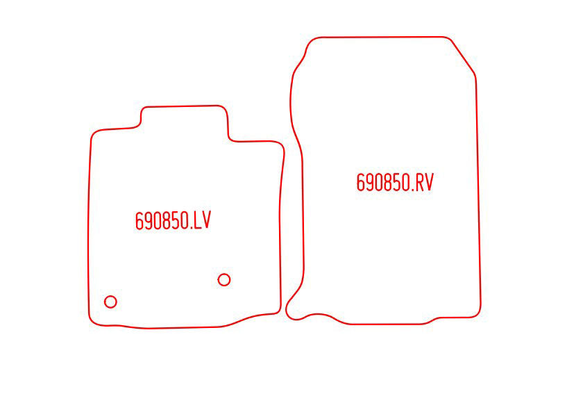 Automatten Toyota Land Cruiser 150 (2010-2024)