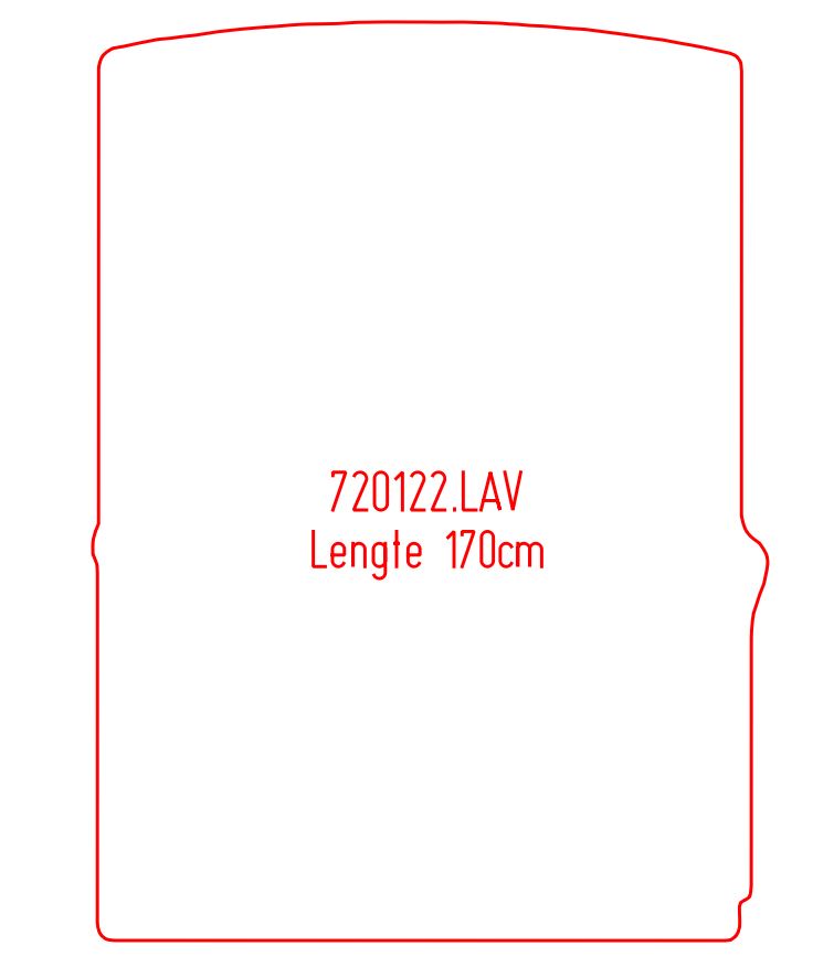 Laadvloermat Volkswagen Caddy (2015-2015)