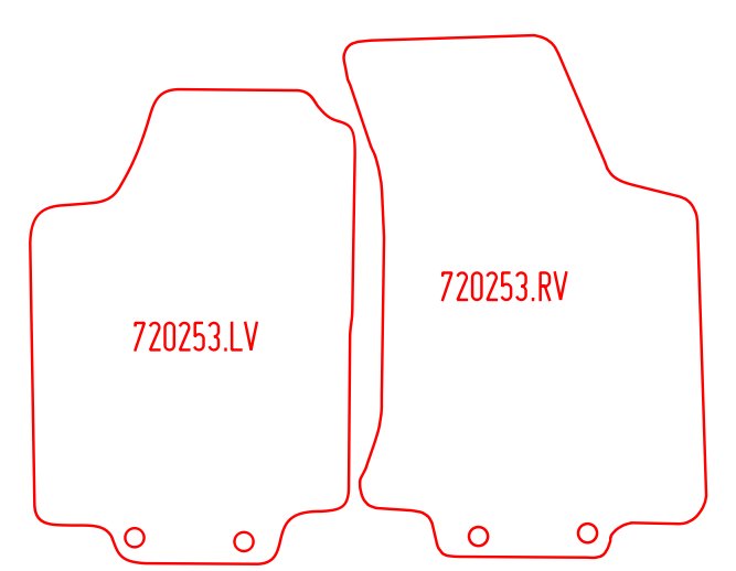 Automatten Volkswagen Golf IV (1999-2002)