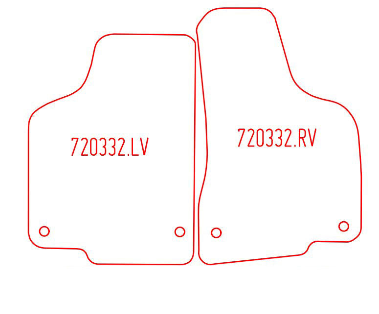 Automatten Volkswagen Lupo 3L tdi (2001-2005)