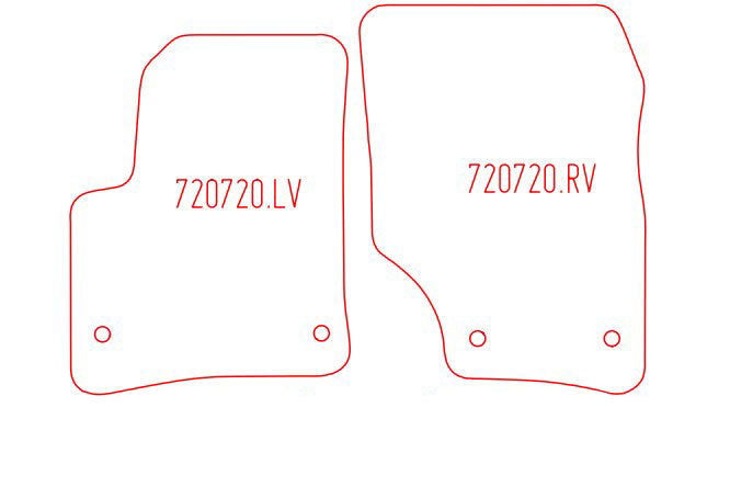 Automatten Porsche Cayenne (2002-2010)