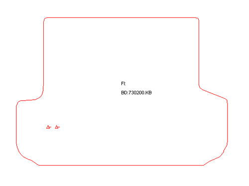 Kofferbakmat Volvo 760 Estate (1985-1990)