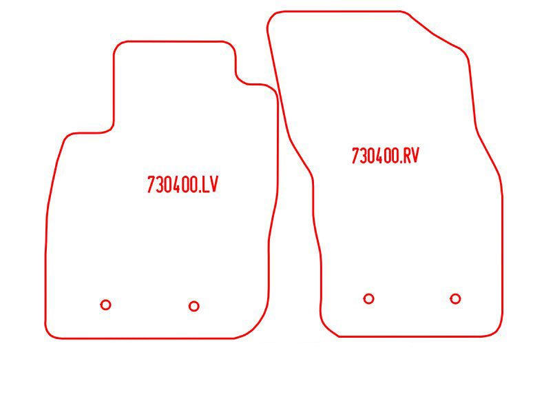 Automatten Volvo V40 (2000-2004)