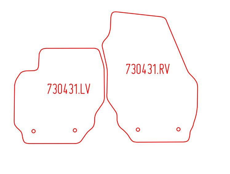 Automatten Volvo S80 (2006-2016)