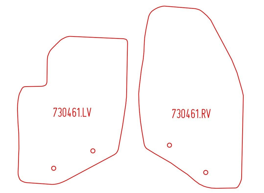 Automatten Volvo XC70 (2002-2007)