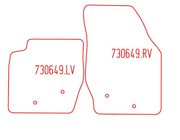Automatten Volvo XC90 (2002-2015)