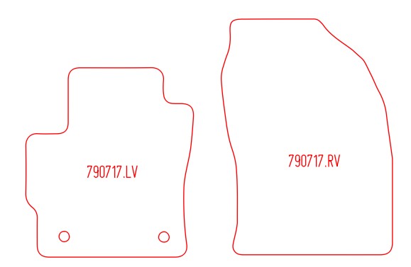 Automatten Toyota Corolla Cross (2022-Heden)